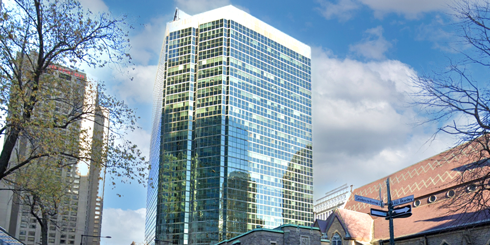 Exterior image of the OTT Financial Montreal Branch